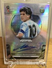 Diego Maradona [Prizm] Soccer Cards 2018 Panini Prizm World Cup Signatures Prices
