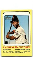 Andrew McCutchen Baseball Cards 2018 Topps Heritage 1969 Collector Cards Prices