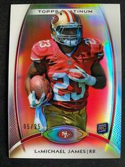 LaMichael James [Red Refractor] Football Cards 2012 Topps Platinum Prices