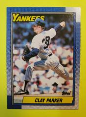 Clay Parker Baseball Cards 1990 Topps Prices