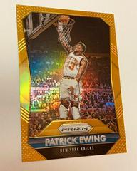 Patrick Ewing [Gold Prizm] Basketball Cards 2015 Panini Prizm Prices