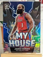 James Harden [Holo] #5 Basketball Cards 2022 Panini Donruss Optic My House Prices