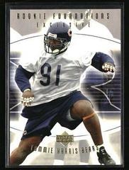 Tommie Harris #152 Football Cards 2004 Upper Deck Foundations Prices