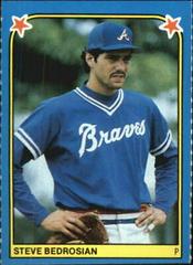 Steve Bedrosian Baseball Cards 1983 Fleer Stickers Prices