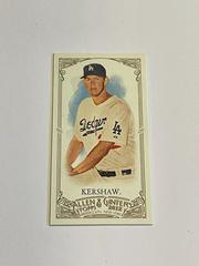Clayton Kershaw [Mini] #41 Baseball Cards 2012 Topps Allen & Ginter Prices