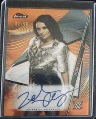 Zelina Vega [Orange] #A-ZV Wrestling Cards 2020 Topps WWE Finest Autographs Prices