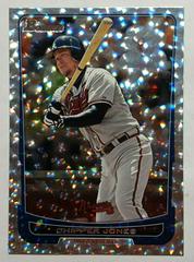 Chipper Jones [Silver Ice] Baseball Cards 2012 Bowman Prices