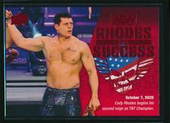 Cody Rhodes [Red] Wrestling Cards 2021 Upper Deck AEW Rhodes to Success Prices