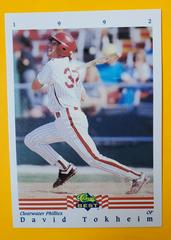 David Tokheim #77 Baseball Cards 1992 Classic Game Prices