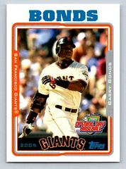 Barry Bonds #139 Baseball Cards 2005 Topps Opening Day Prices