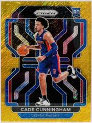 Cade Cunningham [Gold Shimmer] Basketball Cards 2021 Panini Prizm Prices