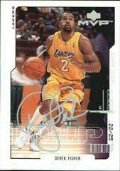 Derek Fisher Super Script #81 Basketball Cards 2000 Upper Deck MVP Prices