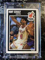 Rony Seikaly #83 Basketball Cards 1989 Fleer Prices