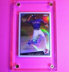 Elvis Andrus [Autograph Refractor] #227 Baseball Cards 2009 Topps Chrome Prices