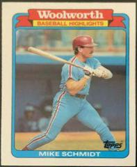 Mike Schmidt #7 Baseball Cards 1988 Woolworth Prices