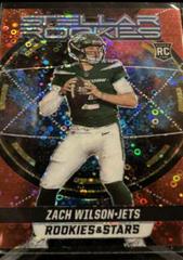Zach Wilson [Red Circles] #SR2 Football Cards 2021 Panini Rookies and Stars Stellar Prices