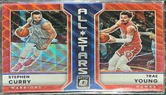 Stephen Curry, Trae Young [Red Wave] Basketball Cards 2022 Panini Donruss Optic All Stars Prices