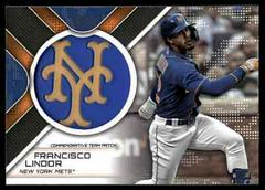 Francisco Lindor #POTP-FL Baseball Cards 2023 Topps Patchwork of the Past Commemorative Patch Prices