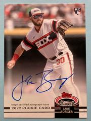 Jake Burger #RDVA-JB Baseball Cards 2022 Stadium Club 1992 Rookie Design Variation Autographs Prices