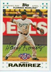 Hanley Ramirez [Gold] #94 Baseball Cards 2007 Topps Opening Day Prices