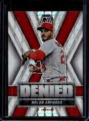 Nolan Arenado [White] Baseball Cards 2022 Panini Mosaic Denied Prices