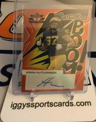 Aidan Hutchinson [Orange] #HB-AH1 Football Cards 2022 Leaf Valiant Autographs Here Comes the Boom Prices