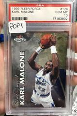Karl Malone #126 Basketball Cards 1999 Fleer Force Prices