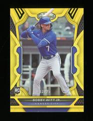 Bobby Witt Jr. [Gold] #32 Baseball Cards 2022 Panini Chronicles Certified Prices