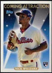 Nick Williams #CA-14 Baseball Cards 2018 Topps Archives 1993 Coming Attraction Prices