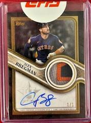 Alex Bregman #TRAP2-AB Baseball Cards 2023 Topps Update Reverence Autograph Patch Prices