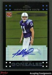 Anthony Gonzalez [Autograph Refractor] Football Cards 2007 Topps Chrome Prices