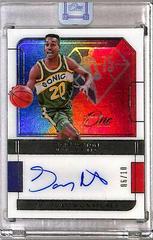 Gary Payton [Gold] #75-GPT Basketball Cards 2021 Panini One and One 75th Team Signatures Prices
