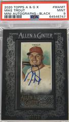 Mike Trout #MA-MT Baseball Cards 2020 Topps Allen & Ginter Mini Autographs Prices