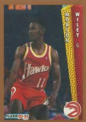 Morlon Wiley Basketball Cards 1992 Fleer Prices