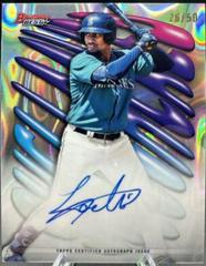 Lazaro Montes [Lava] #SHA-LM Baseball Cards 2023 Bowman's Best Shellacked Autographs Prices