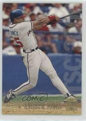 Andruw Jones #181 Baseball Cards 1997 Stadium Club Prices
