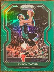 Jayson Tatum [Green Prizm] Basketball Cards 2020 Panini Prizm Prices