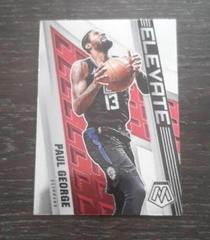 Paul George #14 Basketball Cards 2021 Panini Mosaic Elevate Prices