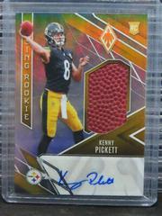 Kenny Pickett #RMS-KP Football Cards 2022 Panini Phoenix Rising Rookie Material Signature Prices