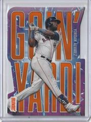 Yordan Alvarez [Orange] Baseball Cards 2023 Stadium Club Goin' Yard Prices