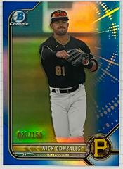 Nick Madrigal [Blue Refractor] #BCP-101 Baseball Cards 2020 Bowman Chrome Prospects Prices