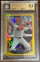 Didi Gregorius [Gold Refractor] #147 Baseball Cards 2013 Bowman Chrome Prices