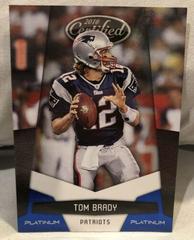 Tom Brady [Platinum Blue] #90 Football Cards 2010 Panini Certified Prices