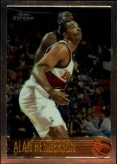 Alan Henderson Basketball Cards 1996 Topps Chrome Prices