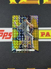 Aaron Ashby [Gold] #231 Baseball Cards 2022 Panini Mosaic Prices