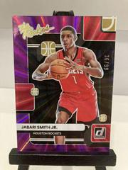 Jabari Smith Jr. [Purple Laser] #3 Basketball Cards 2022 Panini Donruss The Rookies Prices