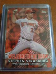Stephen Strasburg [Red] #WTTS-23 Baseball Cards 2022 Topps Welcome to the Show Prices