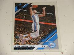 Ben Simmons [Blue] #33 Basketball Cards 2019 Panini Clearly Donruss Prices