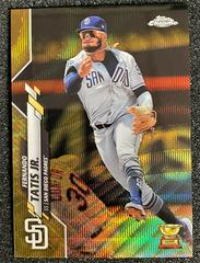 Fernando Tatis Jr. [Gold Wave Refractor] #84 Baseball Cards 2020 Topps Chrome Prices