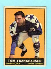 Tom Frankhauser #27 Football Cards 1961 Topps Prices